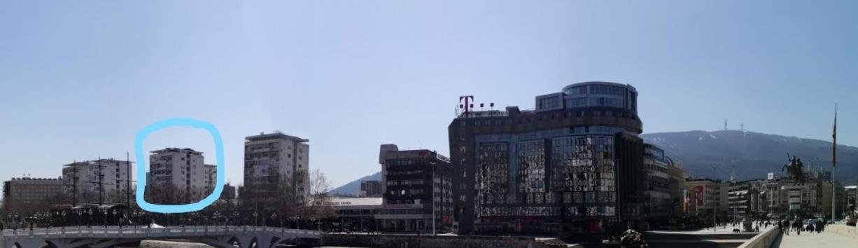 Calla 5 Apartment: Central Square Living with Secure Parking Skopje Exterior photo